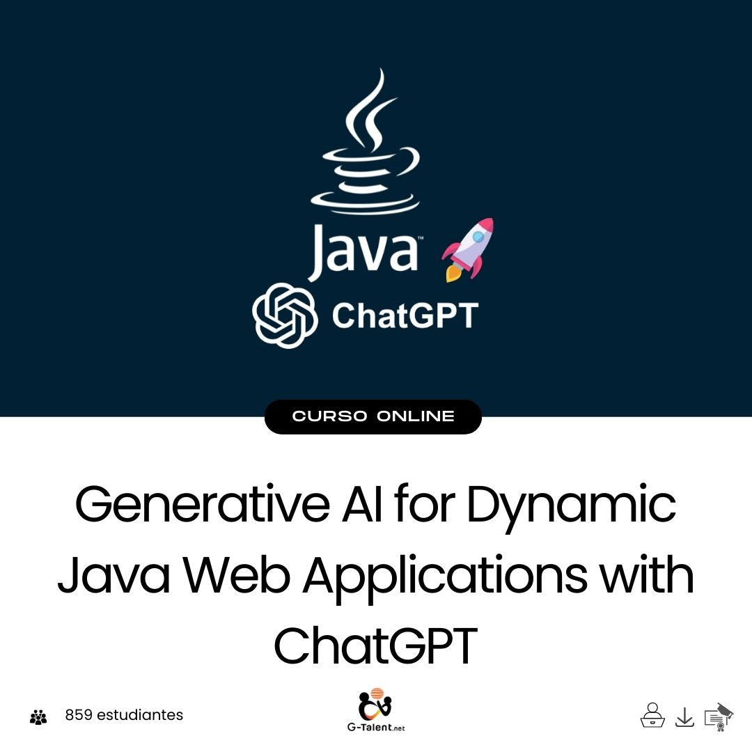 Generative AI for Dynamic Java Web Applications with ChatGPT